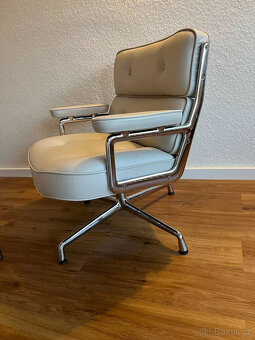 2 x křeslo Vitra Lobby Chair ES 105, otočné, design Charles - 8
