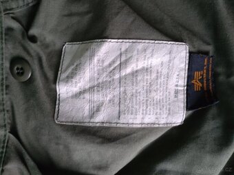 BUNDA PARKA M65 ALPHA INDUSTRIES OLIVE XL/R - 8