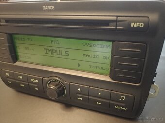 Autorádio škoda auto Dance MP3 fabia2 - 8