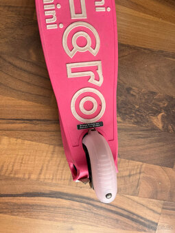 Koloběžka Mini micro s sedadlem a vodicí tyči pro nejmenší - 8