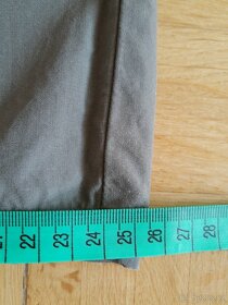 Dámské plátěné khaki kalhoty Marks&Spencer 44/46 - 8