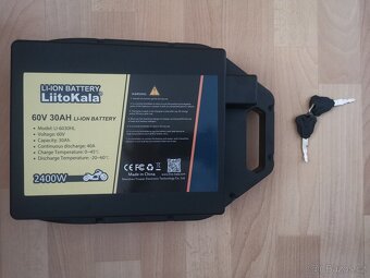 Baterie do elektrokoloběžky 60V 30 Ah - nová - 8