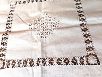 Růžový porcelán - retro, krásná čajová souprava - 8