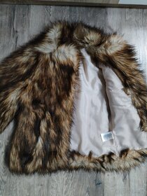 Chlupatá Kožíšková bunda H&M vel XS/S - 8