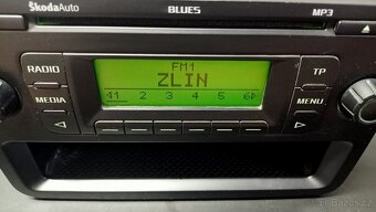 Autorádio škodaBlues MP3 fabia2 roomster - 8