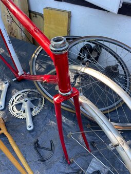 Rám kola pedály měnič kliky osa brzdy - 8