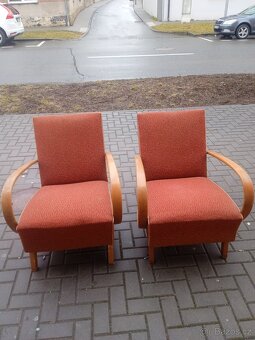 Křesla stolek Halabala - 8