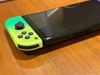 Nintendo Switch OLED – Splatoon 3 limitovaná edice - 8