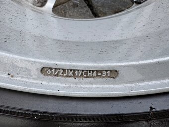 Alu Peugeot 4x108 r17 letni pneu 205/50 r17 - 8