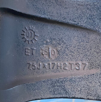 Litá kola, disky Autec 17" - 8