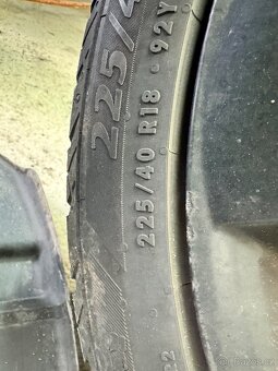 Alu kola r18 5x112 letní pneu - 8