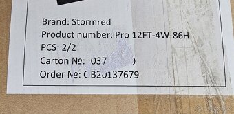 NOVÁ TRAMPOLÍNA STORMRED PRO 366CM PC 6700,- - 8