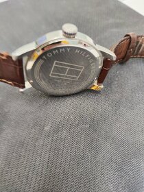 Tommy Hilfiger hodinky, kožený pásek - 8