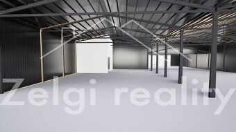 Pronájem skladovacích prostor 980m2 - Ve výstavbě s možností - 8
