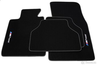 Luxusní celoroční Autokoberečky BMW s podkladem hrubé gumy - 8
