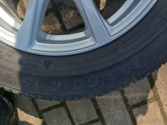 473. Originál kola Ford R15 s TPMS ventilky - 8