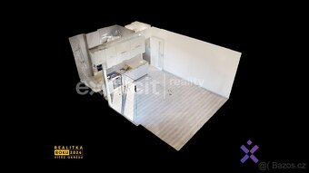 Pronájem bytu 1+kk 30 m2, Zlín - Prštné, ev.č. 02347 - 8