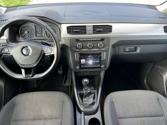 VW  Caddy 2,0TDi Comfortline – 2017 – DIGI KLIMA, TAŽNÉ, ALU - 8