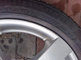 ALU kola BMW 17" zimní pneu - 8