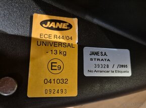 Vajíčko autosedačka Jané strata 0-13 kg světle zelená - 8