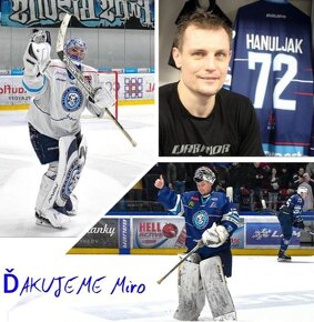 ORIGINÁLNÍ HRANÁ HOKEJKA - brankář MIROSLAV HANULJAKA. - 8