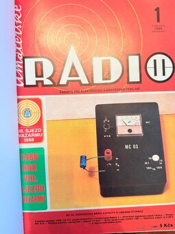 AMATÉRSKÉ RÁDIO , časopis, vyvázaný 10x - 8