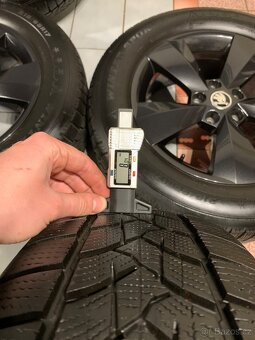 Alu kola Škoda R17 5X112 ZIMNÍ PNEU 215/65 R17 KODIAQ - 8
