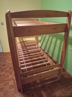 Patrová postel z masivu GAZEL model Sendy – Top stav - 8