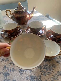 Vintage porcelánový čajový servis – Made in Czechoslovakia - 8