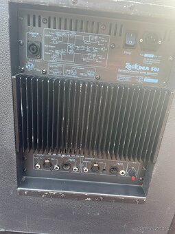 Aktivní subwoofer ZECK + powermix Yamaha EMX2000+ reprobedny - 8