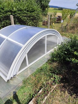 Zastřešení bazénu 4 moduly 3x8 - 8