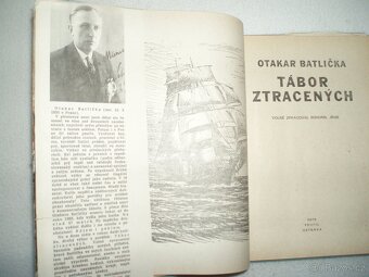 stará kniha Tábor ztracených O. Batlička-1.vydání 1970 - 8