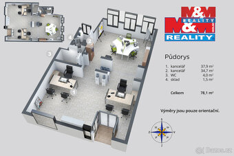 Prodej obchodního prostoru, 82 m², Děčín, ul. Palackého - 8