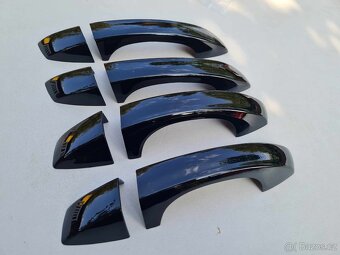 ČIERNE krytky klučiek - ŠKODA VOLKSWAGEN SEAT - 8