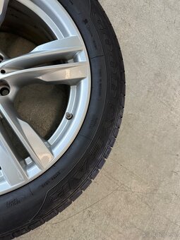 Originál alu kola R19 BMW X5 m paket F15 zánovní letní pneu - 8