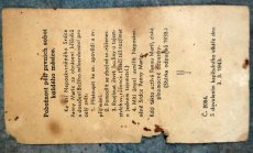 Misionární knížka z roku 1900 a kancionál starožitný - 8