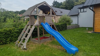 Zahradní domeček pro děti - skluzavka - 8