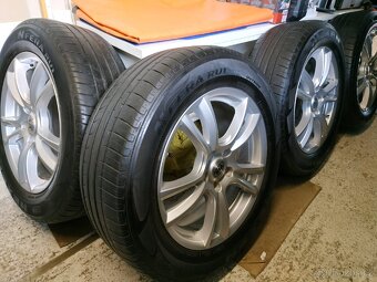 Alu kola Hyundai Santa Fe 5x114,3 r18 Originál,pneu6mm TPMS - 8