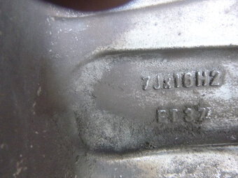 4x originální alu disky vw (5x112) r16 - 8