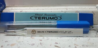 RTUŤOVÝ TEPLOMĚR NORMOVANÝ JAPAN TERUMO DE LUXE -NOVÝ - 8