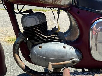 Jawa 350 354 kývačka s Doklady - 8