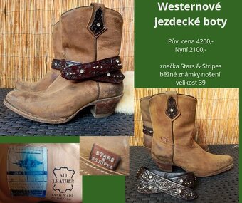 Westernové boty, oblečení a doplňky - 8