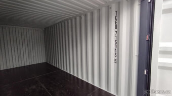 Lodní 20 ft kontejner po jedné cestě barva antracit - 8
