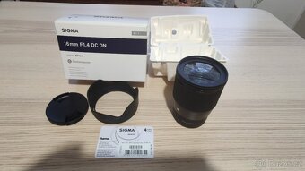 Sigma 16 mm f/1,4 DC DN Contemporary Sony E - 8