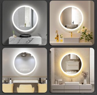 Zrcadlo 60x60 s Bluetooth - 8