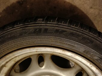 Plechové disky 15" 3x112 Smart ForTwo II zimní pneumatiky - 8