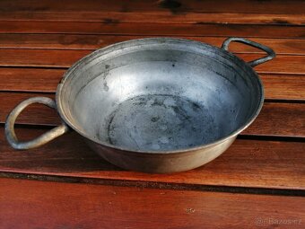 Starožitná cínová miska - 8