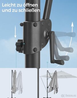 Slunečník 270x270cm - 8