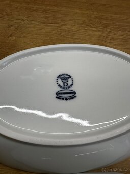 MÍSA OVÁLNÁ 20CM ORIGINÁL ČESKÝ PORCELÁN DUBÍ CP- - 8