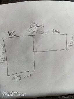 Rohová sedací souprava- rozkládací, úložný prostor - 8